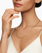 DY Madison® Chain Necklace in 18K Yellow Gold, 3mm